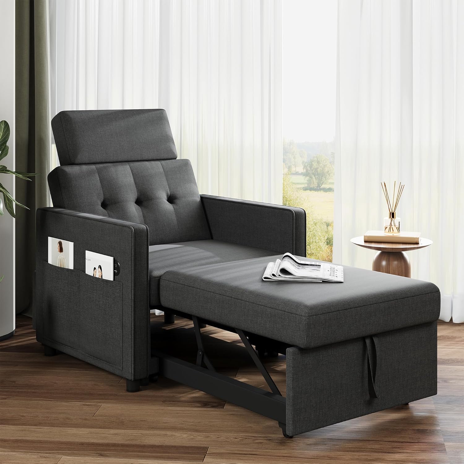 LIKIMIO 3-in-1 Sleeper Sofa Bed