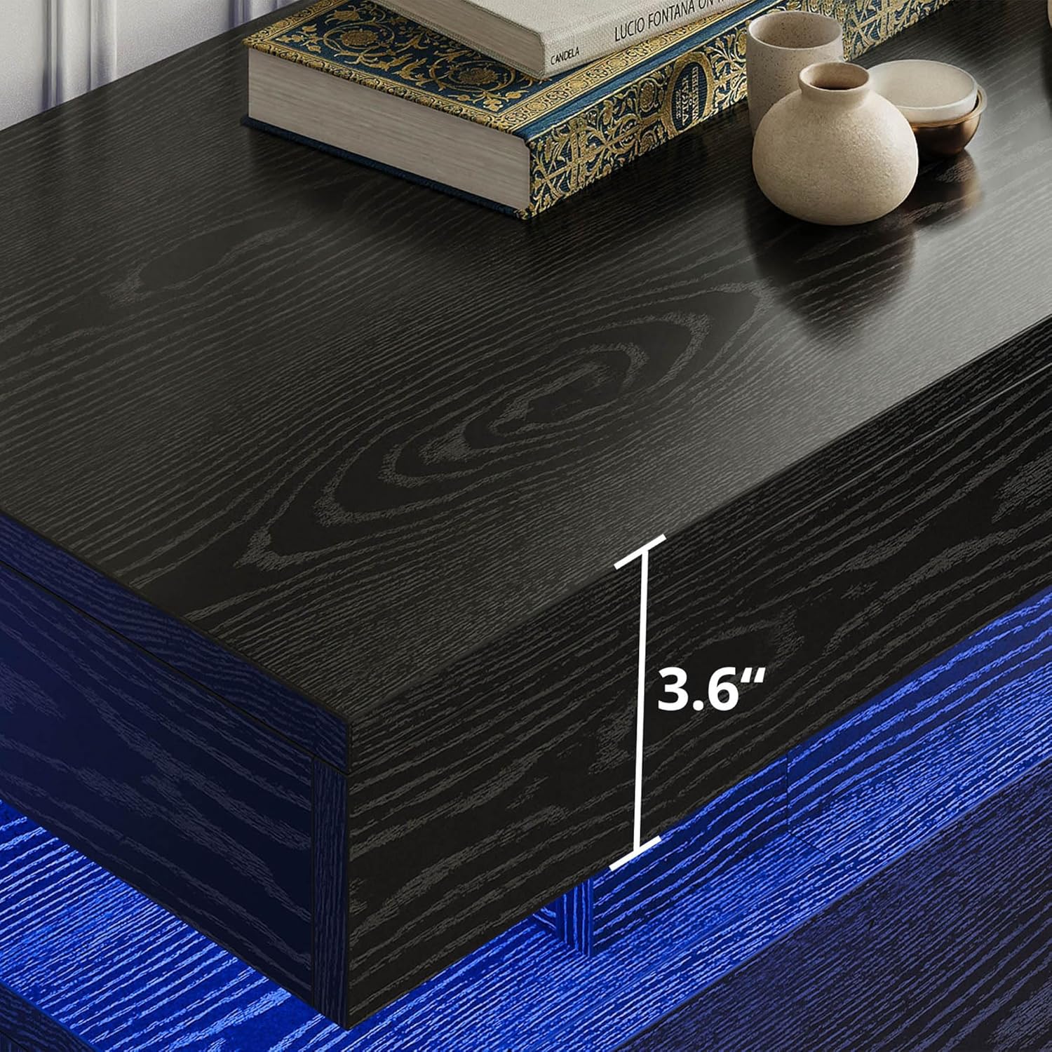 LIKIMIO Upgraded Modern Wooden 6-Drawer Dresser（59“）