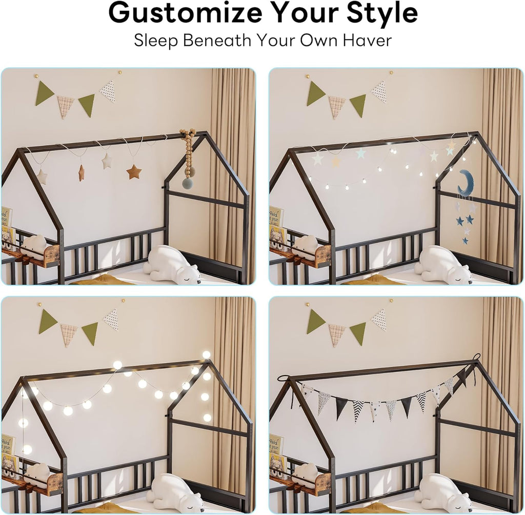LIKIMIO Daybed with Pop Up Trundle