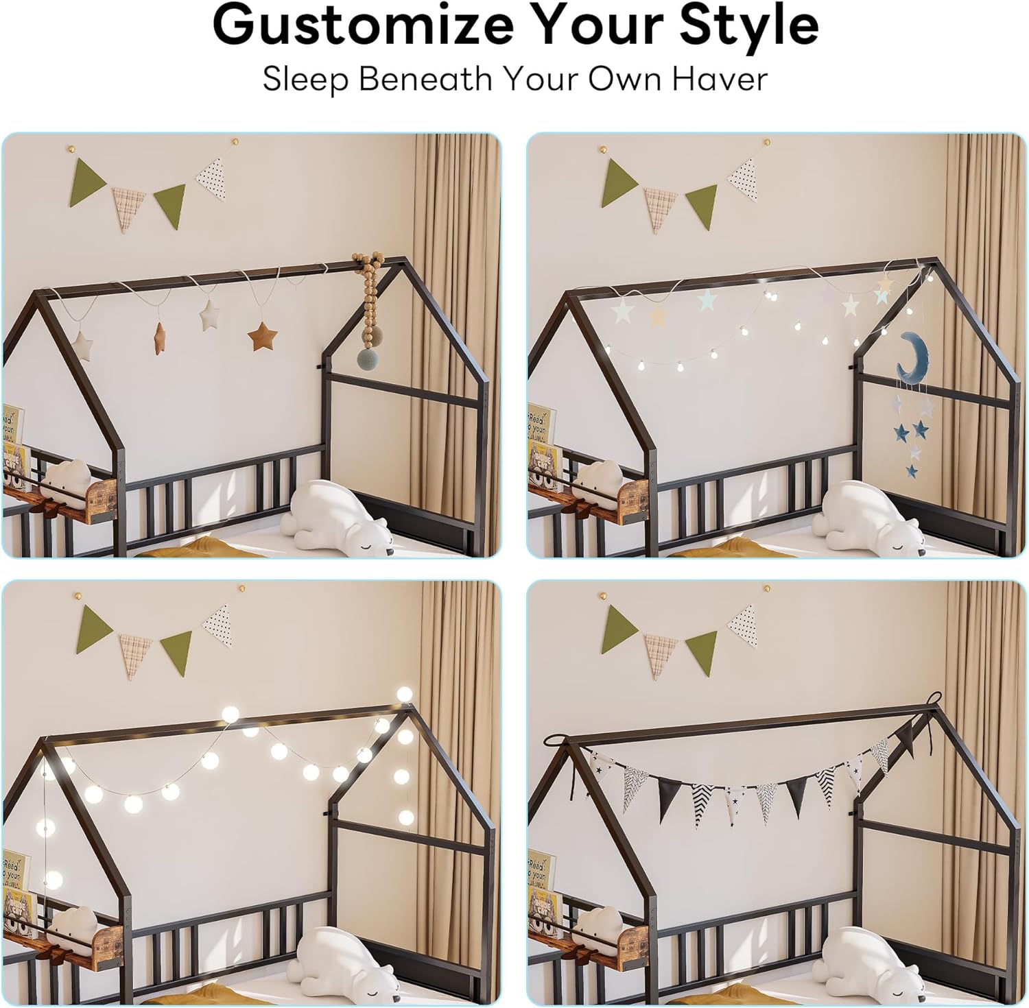 LIKIMIO Daybed with Pop Up Trundle