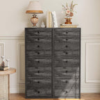 LIKIMIO 8-Drawer Tallboy (40.9")