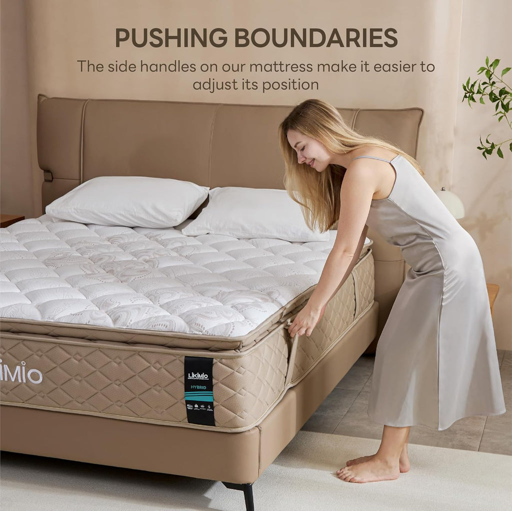 LIKIMIO Gel Memory Foam, Fiberglass Free, CertiPUR-US Certified