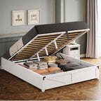 LIKIMIO Wooden Slatted Platform Bed Frame