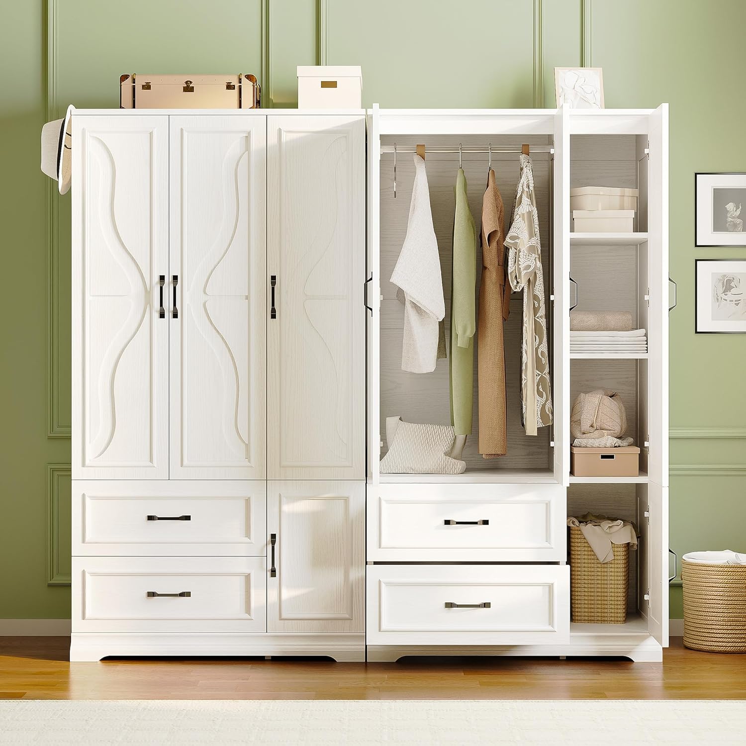 LIKIMIO Wild Partition Closet（70.8”）