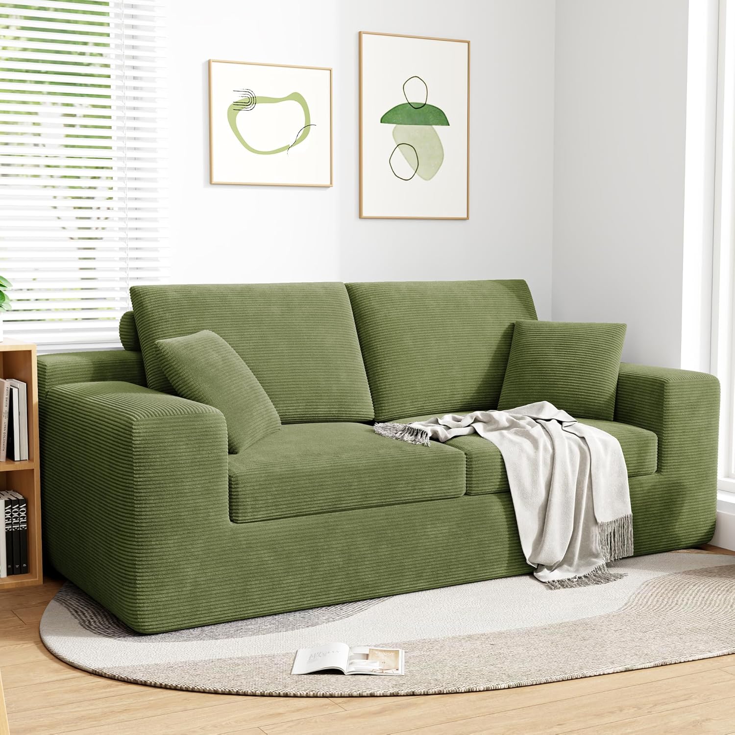 LIKIMIO Cloud Frameless Loveseat（78“） – Likimio
