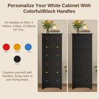 LIKIMIO Wooden 6 Drawer Tallboy (51.5")