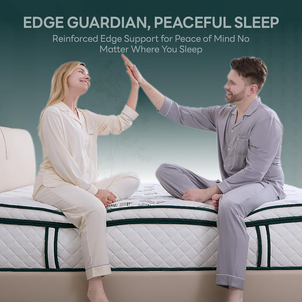 LIKIMIO Cooling Gel Memory Foam Blend Mattress - Oeko-TEX Certified