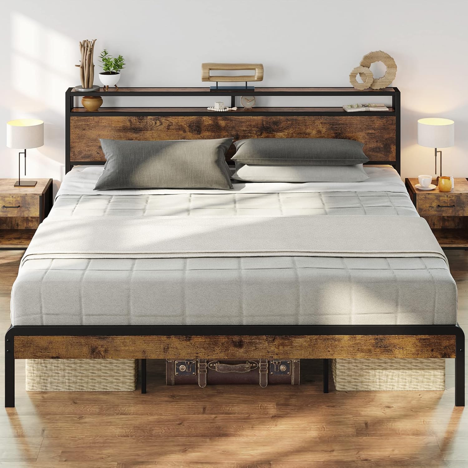 LIKIMIO Retro Bed Frame