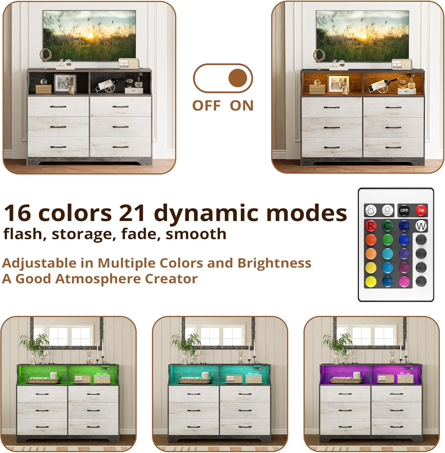 LIKIMIO Country Style Bedroom Set