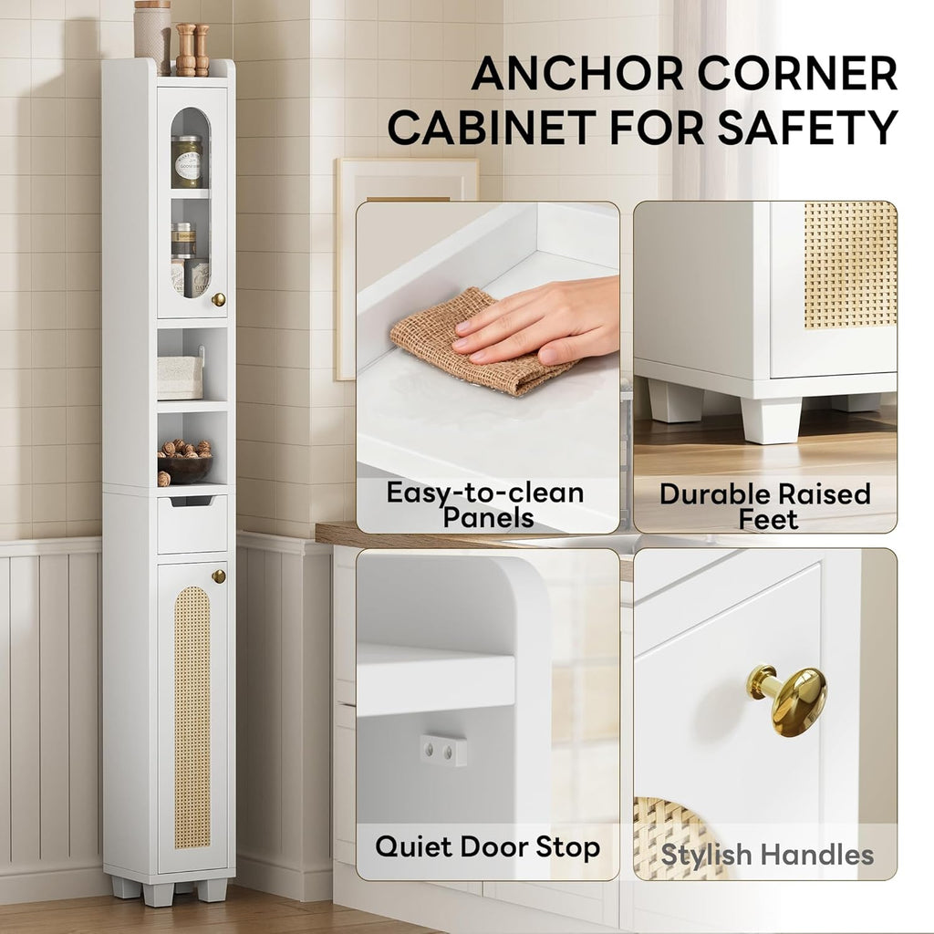 LIKIMIO Slim Standalone Storage Cabinet（69“）