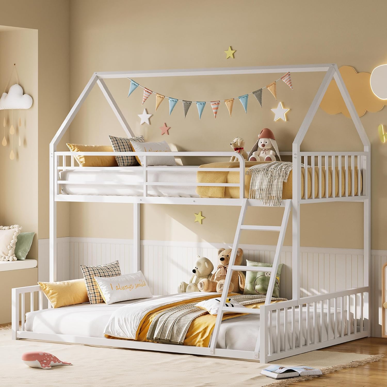 LIKIMIO House Shaped Bunk Bed