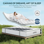 LIKIMIO Cooling Gel Memory Foam Blend Mattress - Oeko-TEX Certified