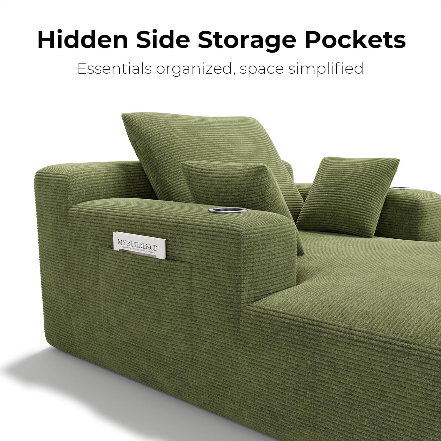 LIKIMIO 71.6“ Indoor Lounger
