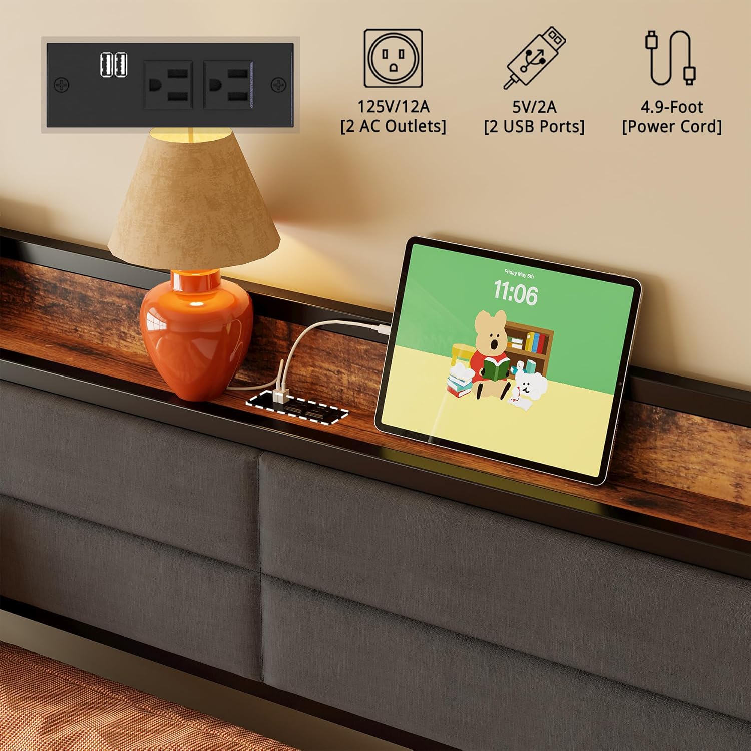 LIKIMIO Trundle Sofa Bed