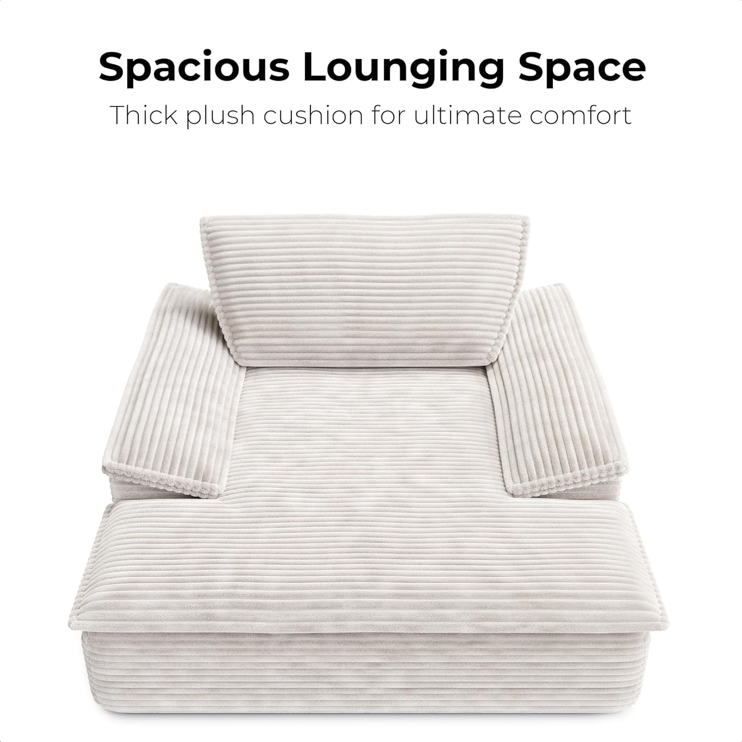 LIKIMIO 59" Lounge Sofa