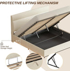 LIKIMIO Liftable Storage Bed Frame