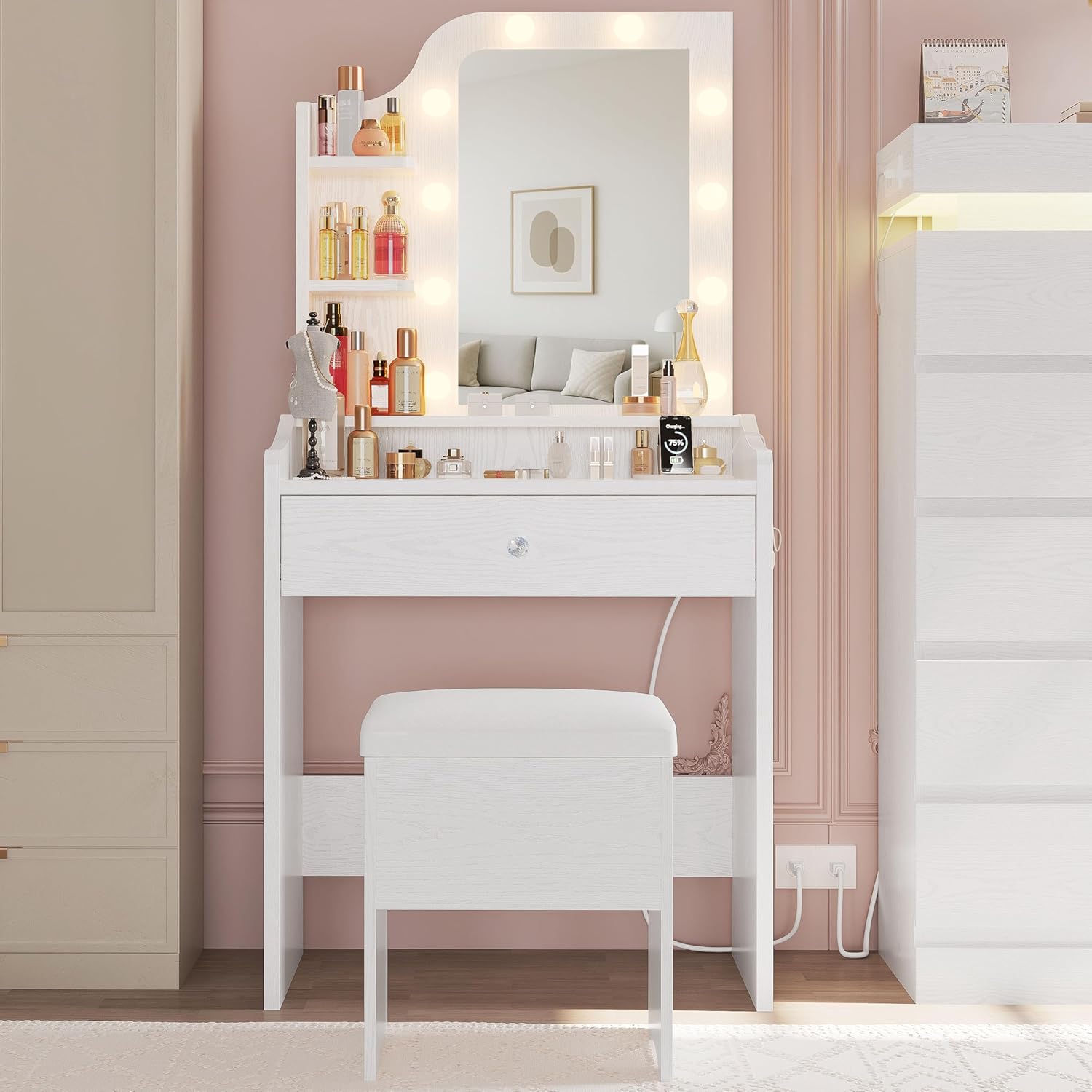 LIKIMIO Adjustable Lighting Vanity Set