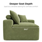 LIKIMIO 120" L-Shaped Sofa