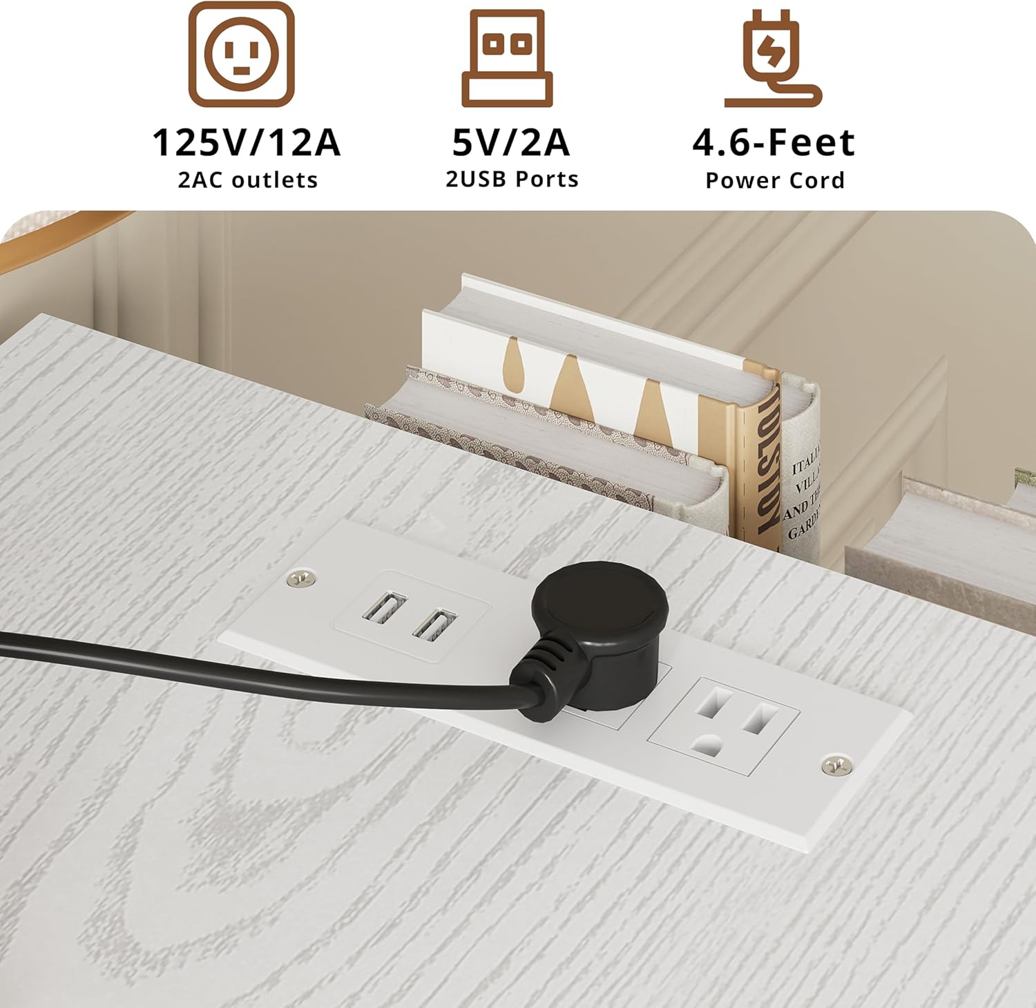 LIKIMIO Wooden 9-Drawer Dresser (63")