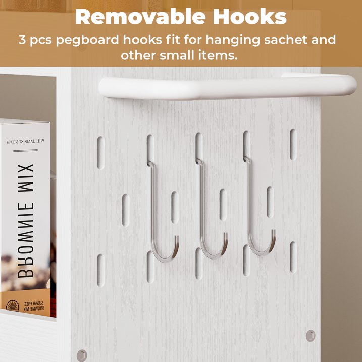 LIKIMIO Four-Layer Slim Rolling Cart