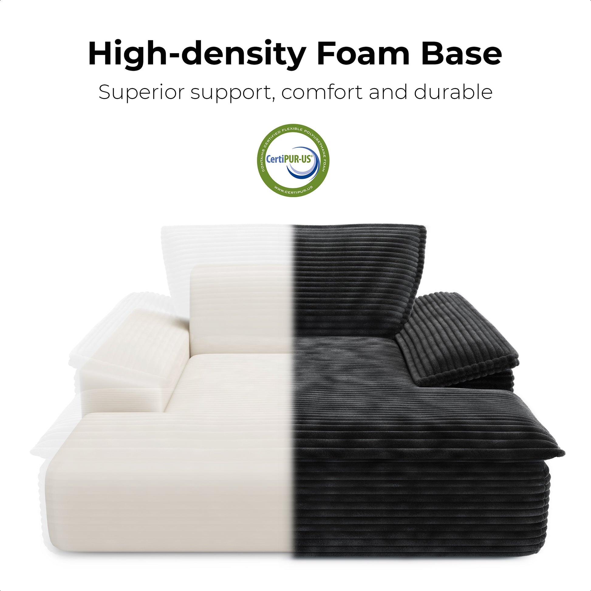 LIKIMIO 59" Lounge Sofa