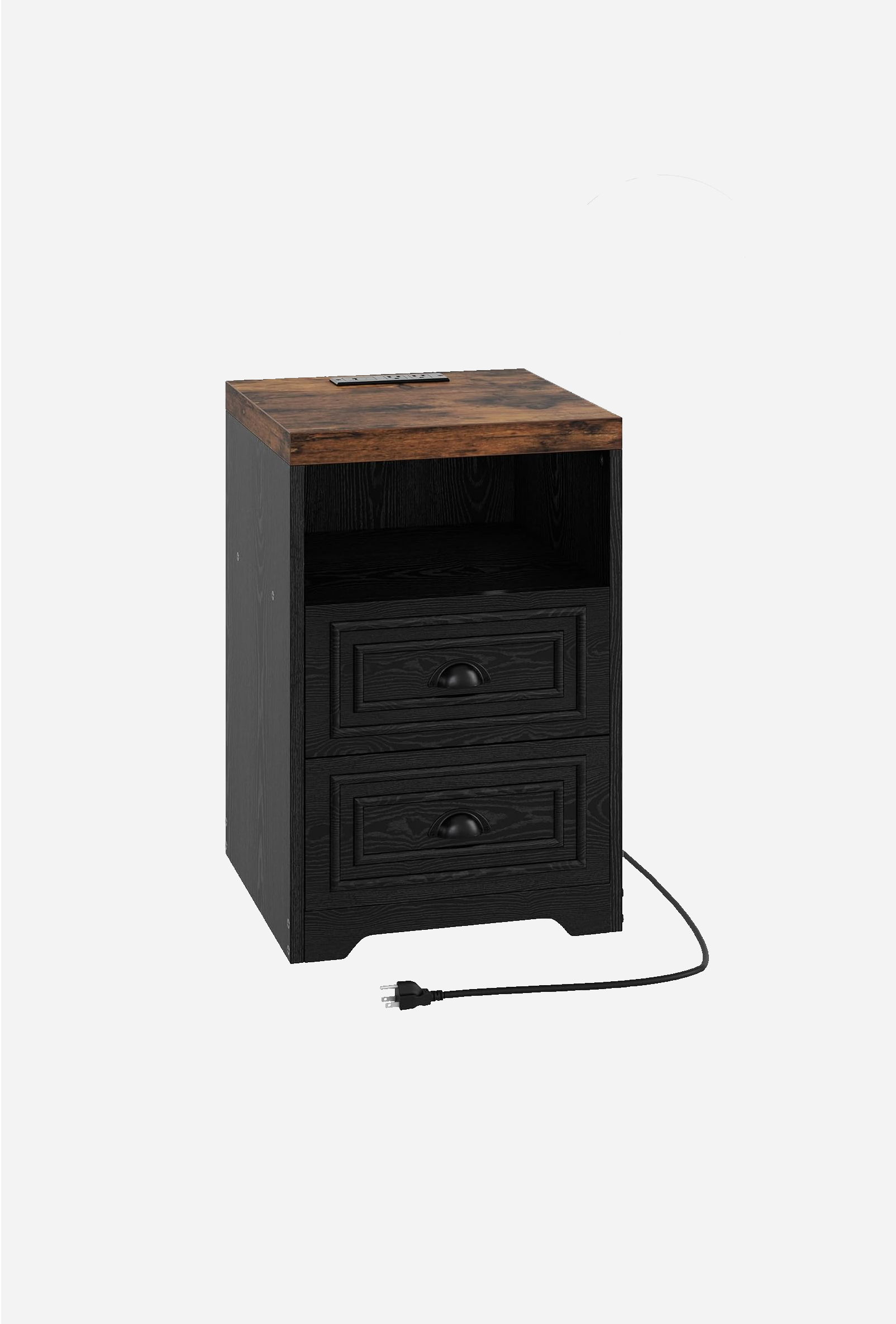 LIKIMIO Farmhouse End Table