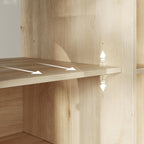 LIKIMIO 24 Inch Bathroom Vanity with Sink, Compact Bathroom Cabinet with Integrated Ceramic Sink