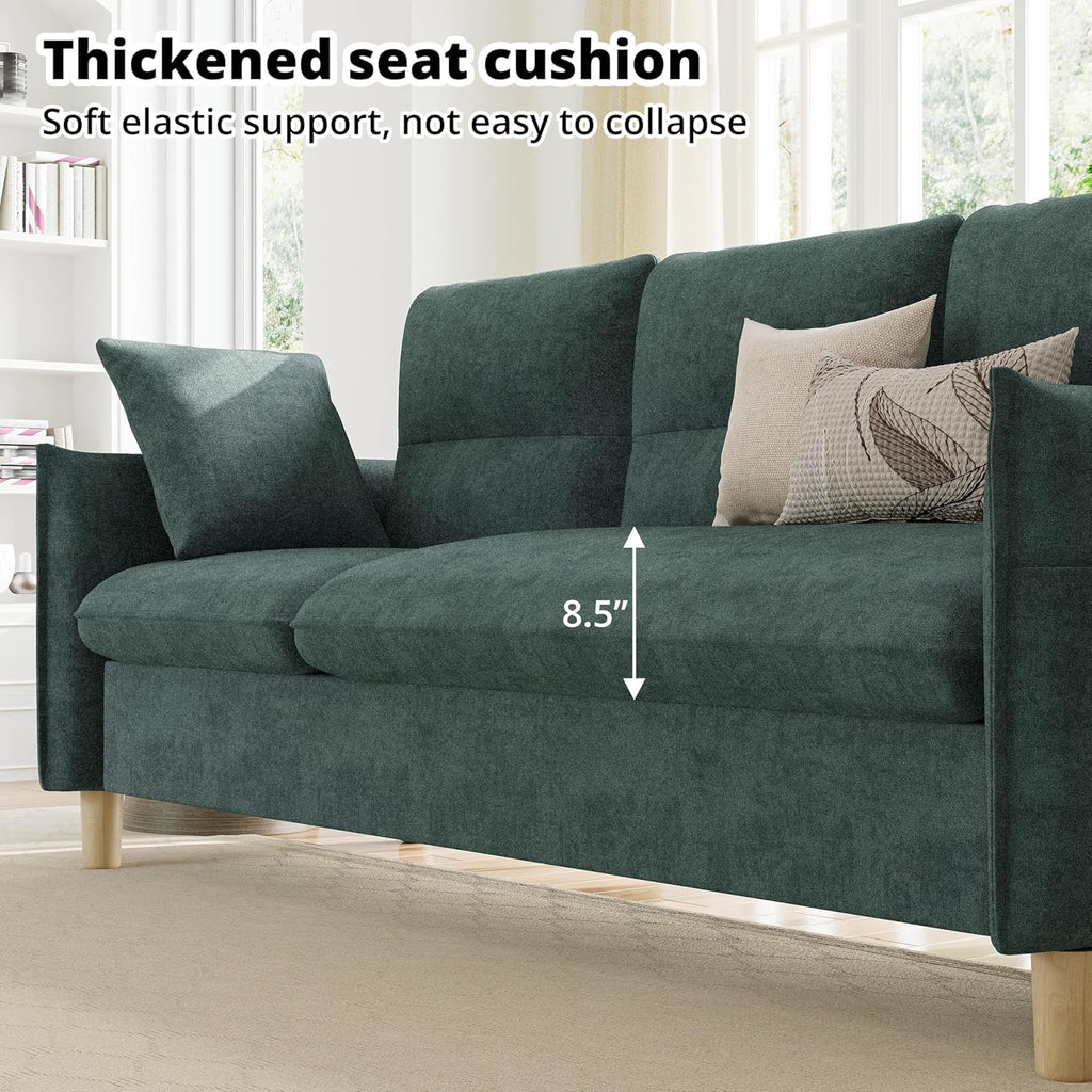 LIKIMIO 80" L-Shaped Sofa