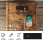 LIKIMIO Retro Charging Nightstand