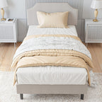 LIKIMIO Signature Nailhead Bed Frame