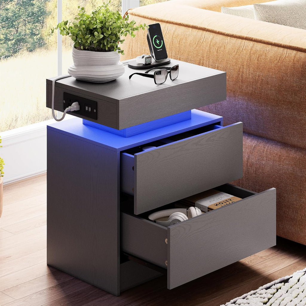 LIKIMIO LED Socket Nightstand