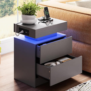 LIKIMIO LED Socket End Table
