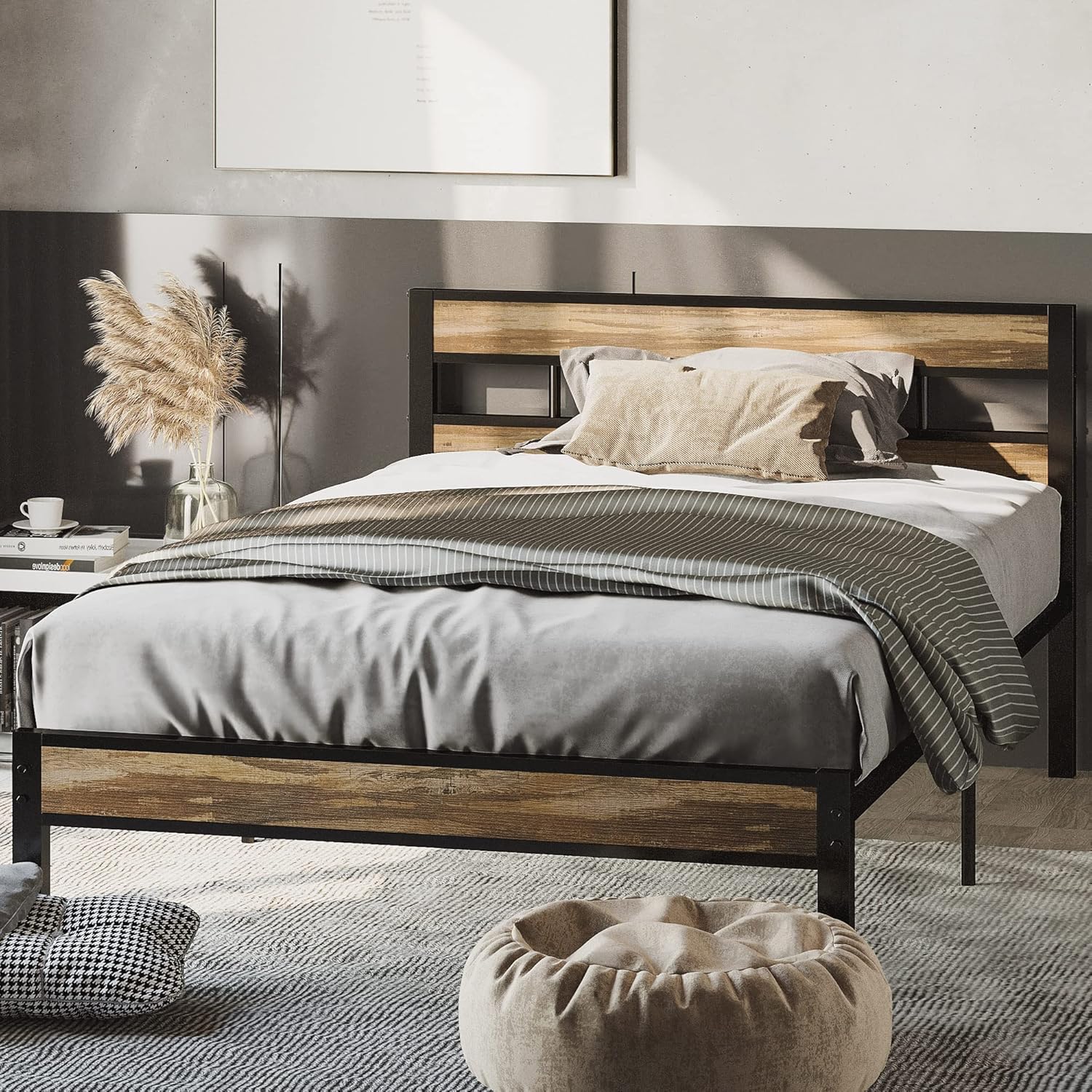 LIKIMIO Industrial Air Bed Frame