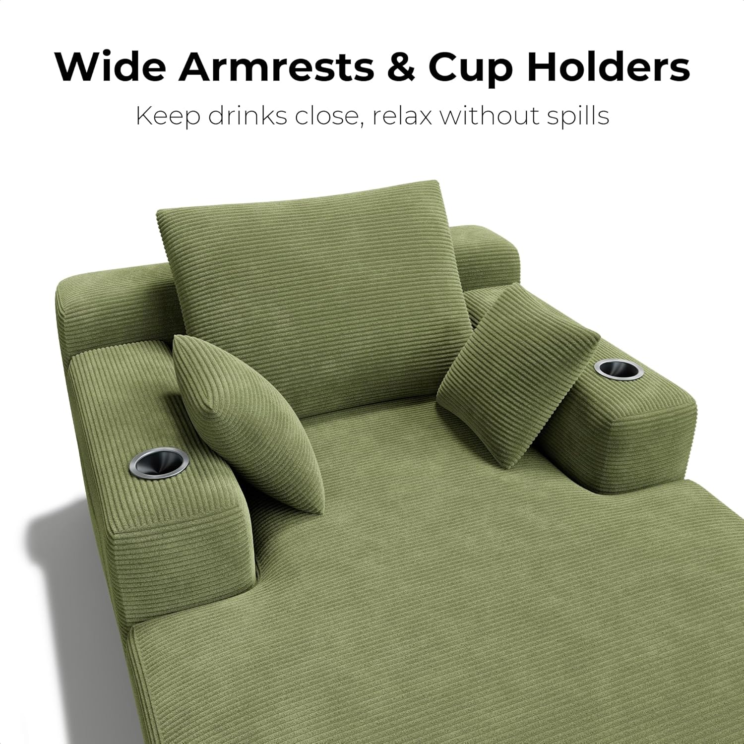 LIKIMIO 71.6“ Indoor Lounger