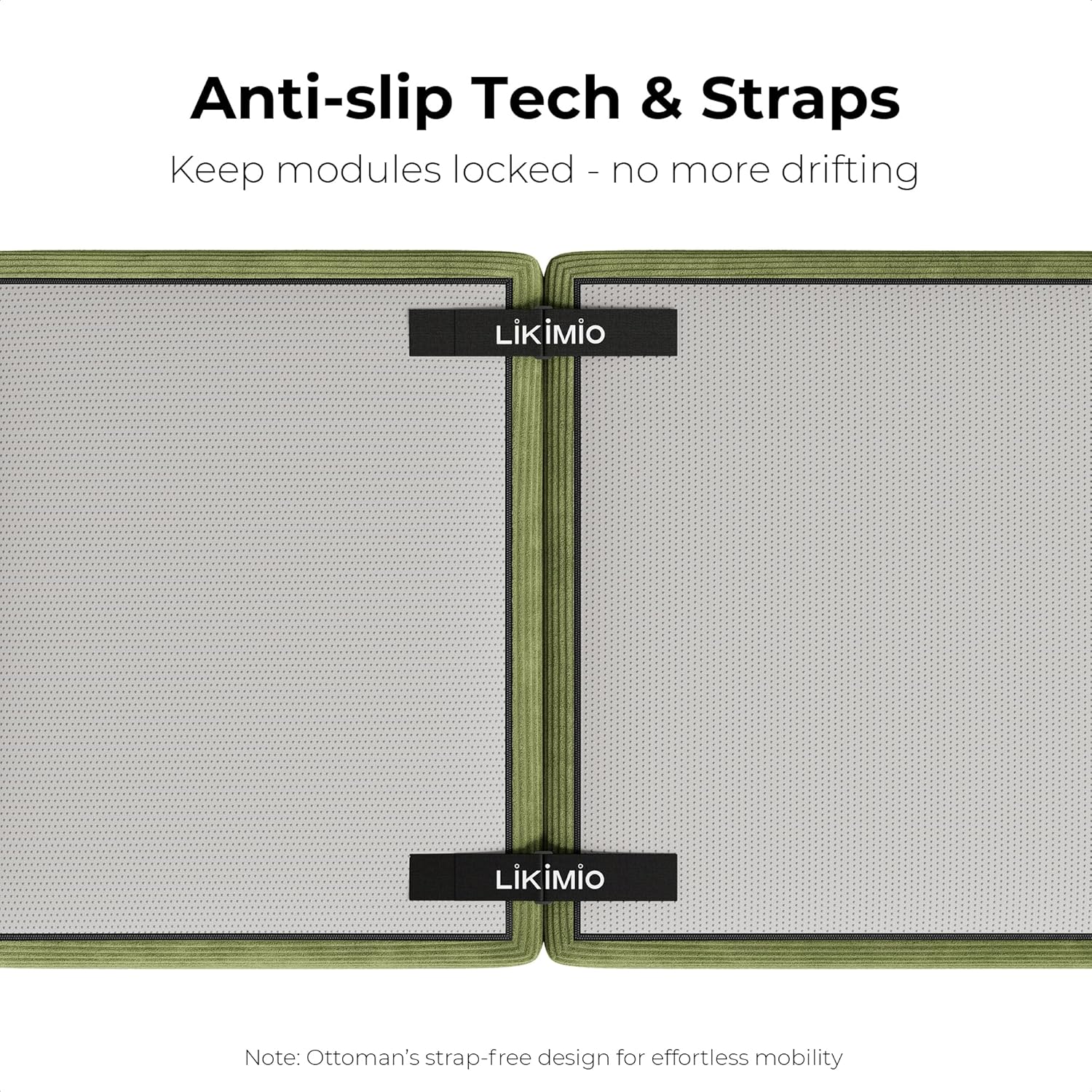 LIKIMIO 120" L-Shaped Sofa