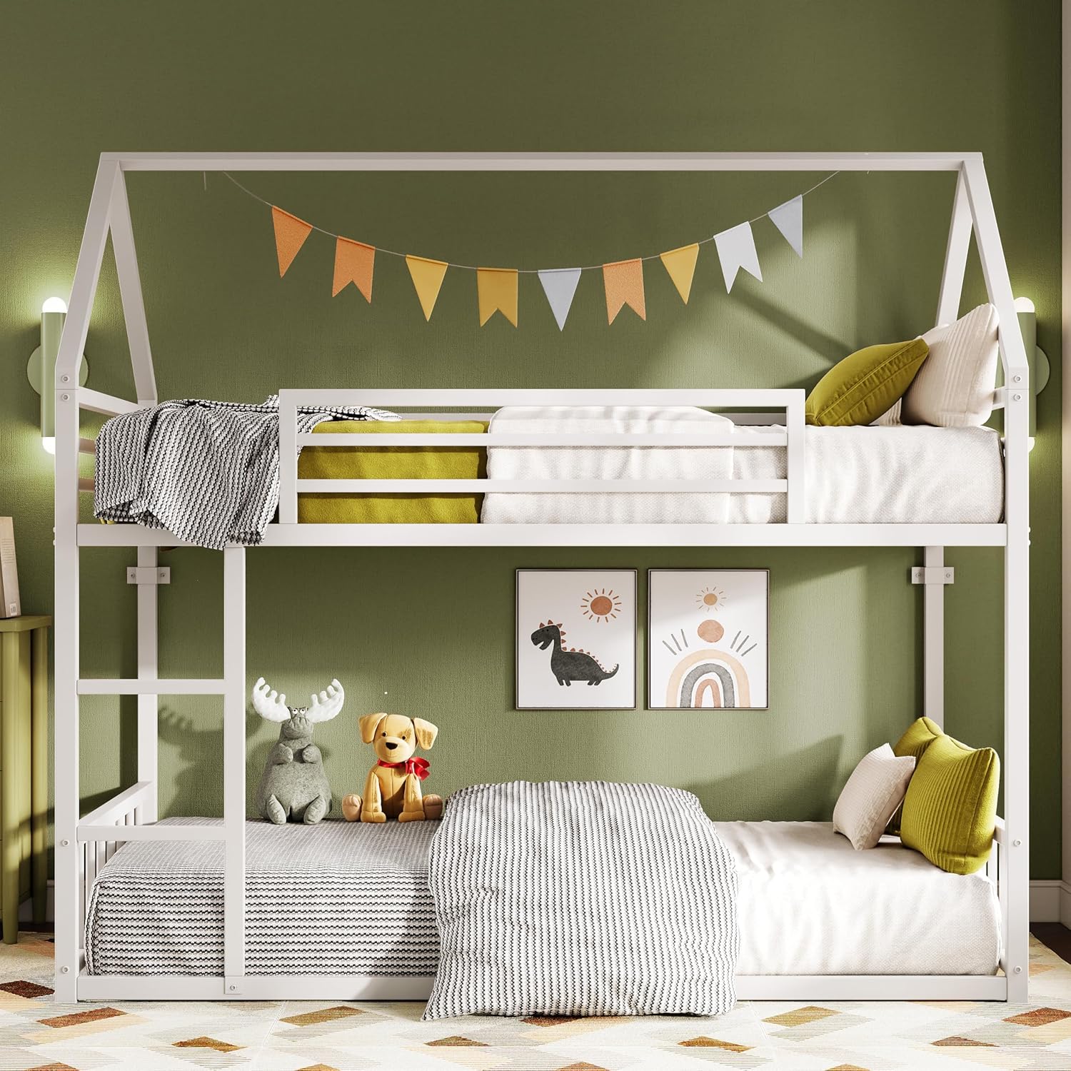 LIKIMIO Bunk Bed Frame