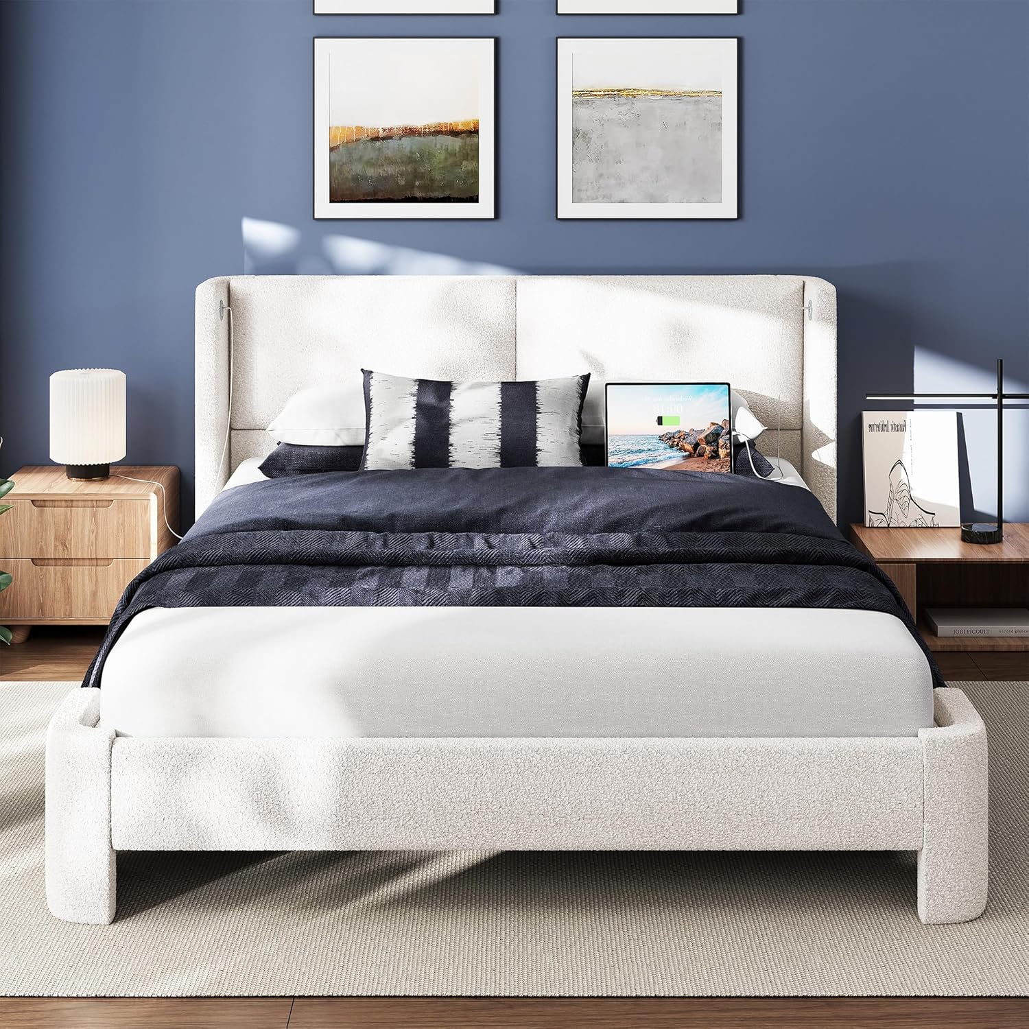 LIKIMIO Cloud Weave Bed Frame