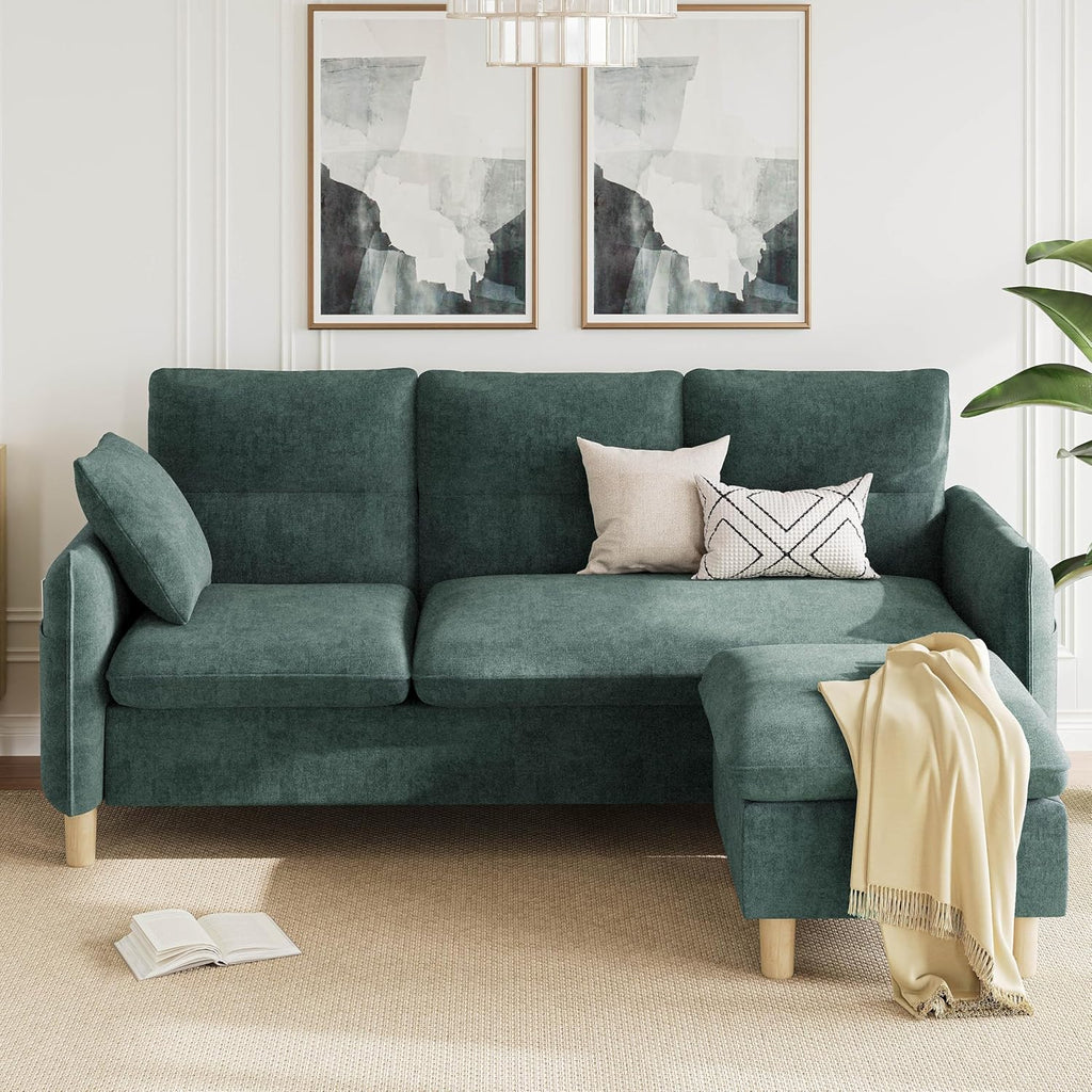 LIKIMIO 80" L-Shaped Sofa