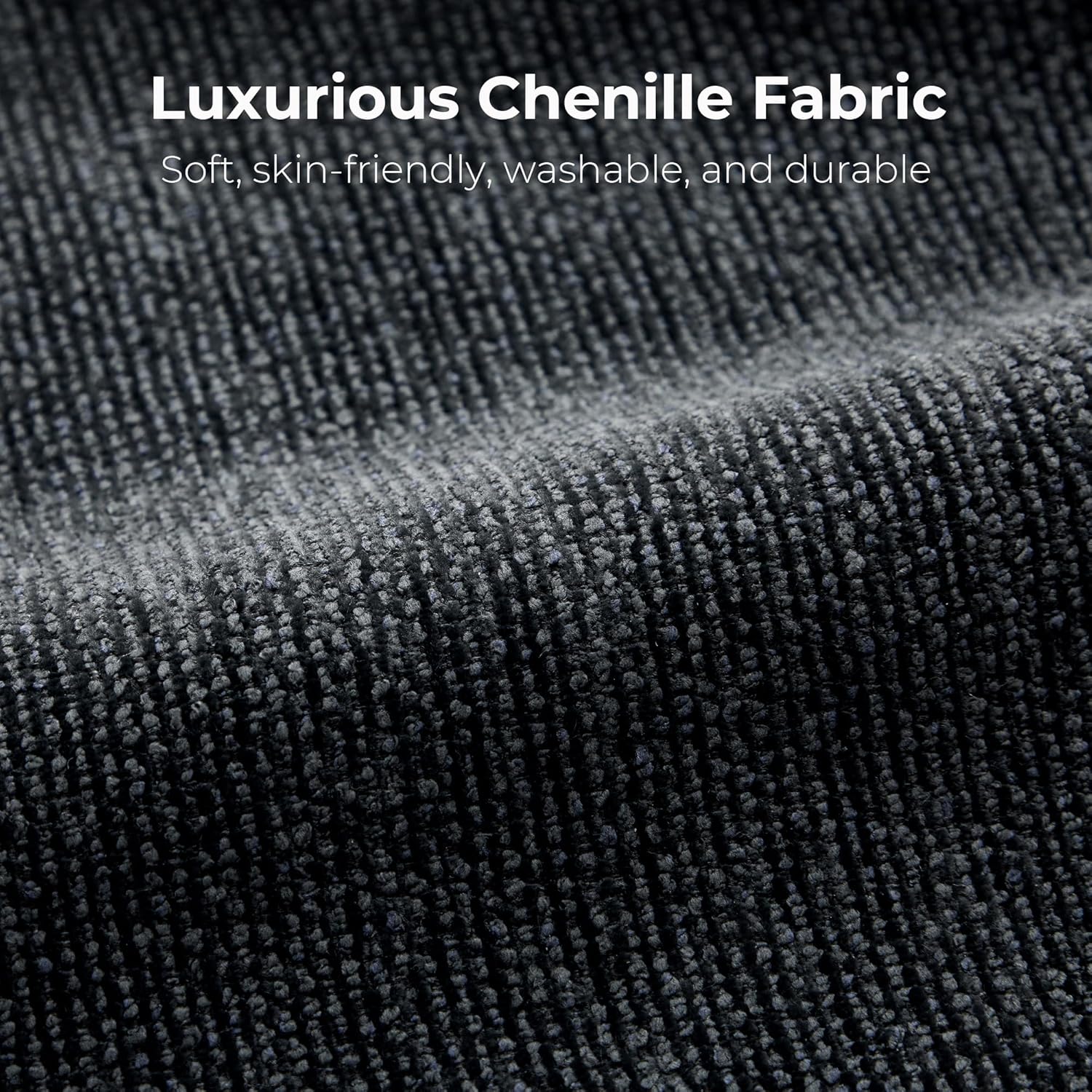 LIKIMIO Chenille Upholstered Sofa Bed（50”）