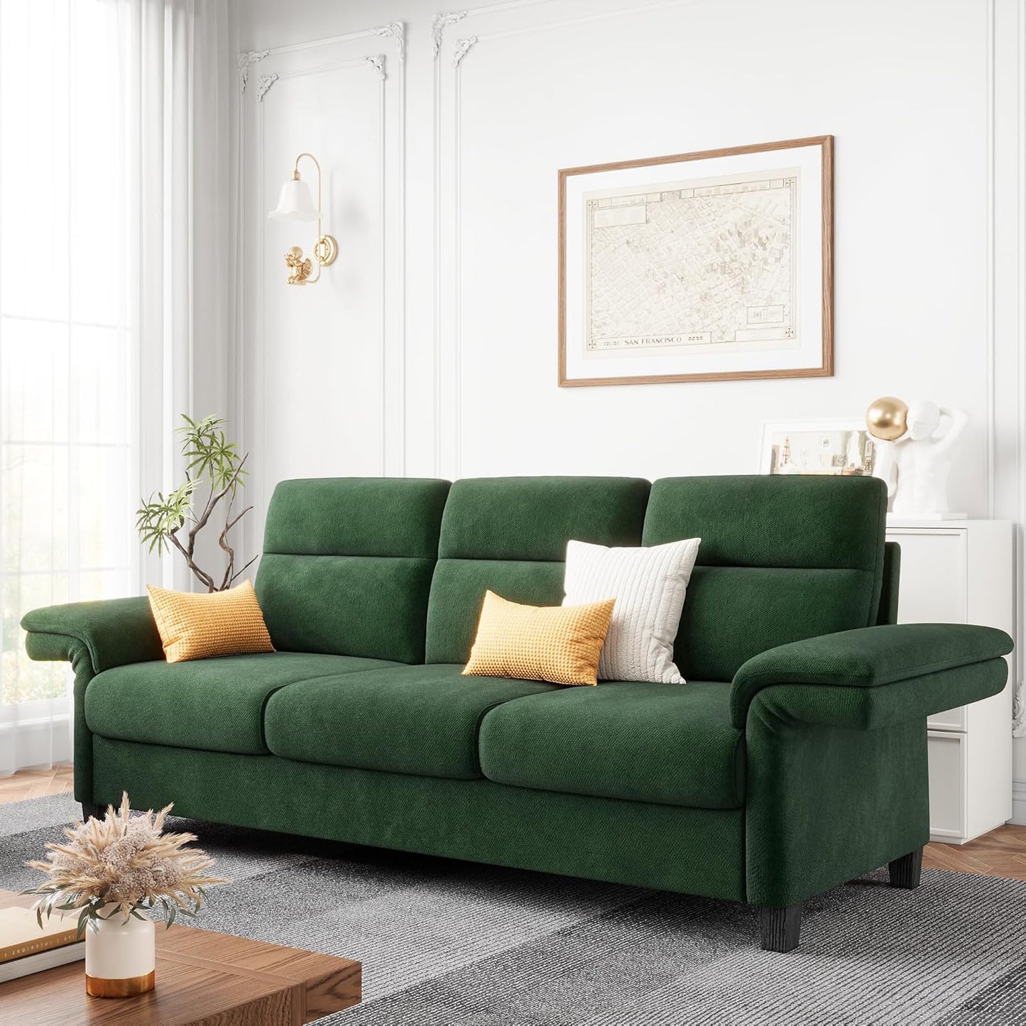 LIKIMIO 92 Inch Sofa