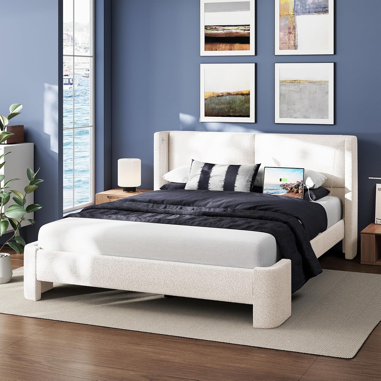 LIKIMIO Cloud Weave Bed Frame