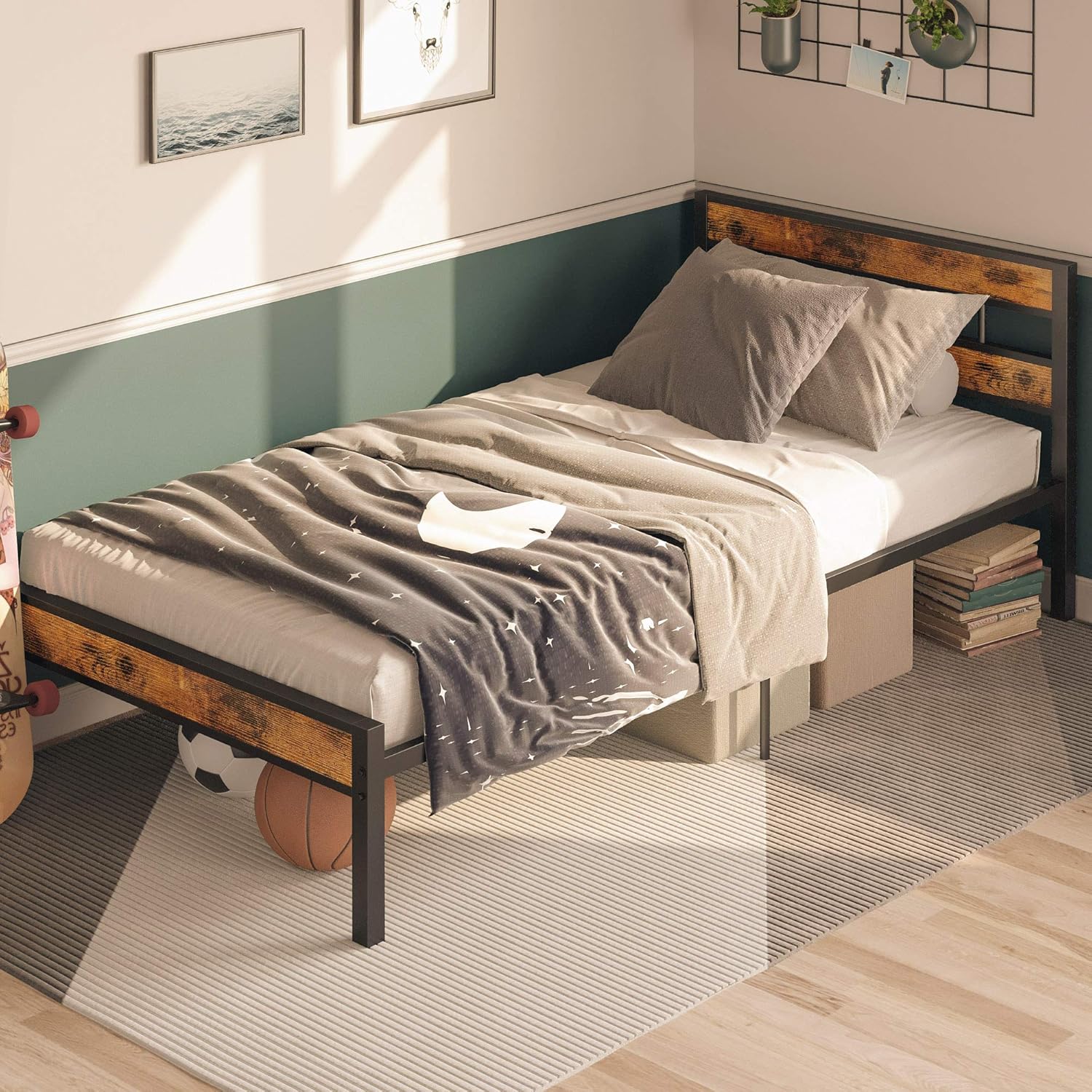 LIKIMIO Industrial Air Bed Frame