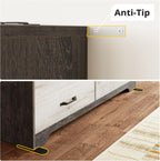 LIKIMIO LED Wooden Tallboy (48.4")