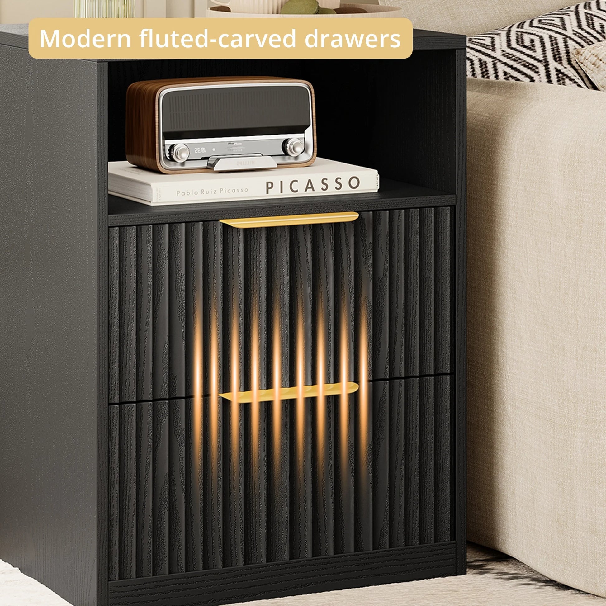 LIKIMIO Groove Nightstand