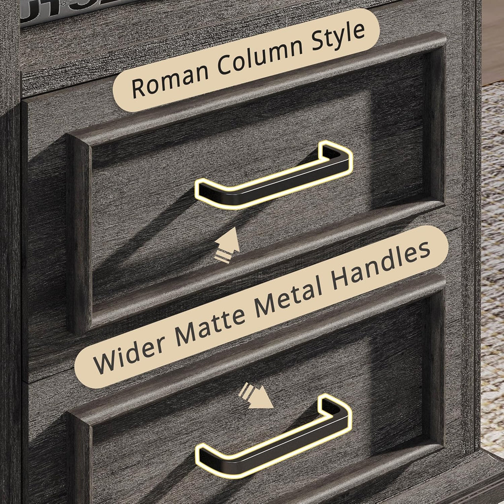 LIKIMIO Roman Column Design Nightstand