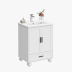 LIKIMIO Single Ceramic Bathroom Vanity（24"）