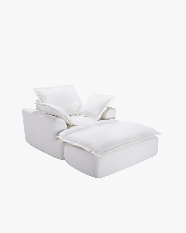 LIKIMIO Chenille Upholstered Sofa Bed（50”）