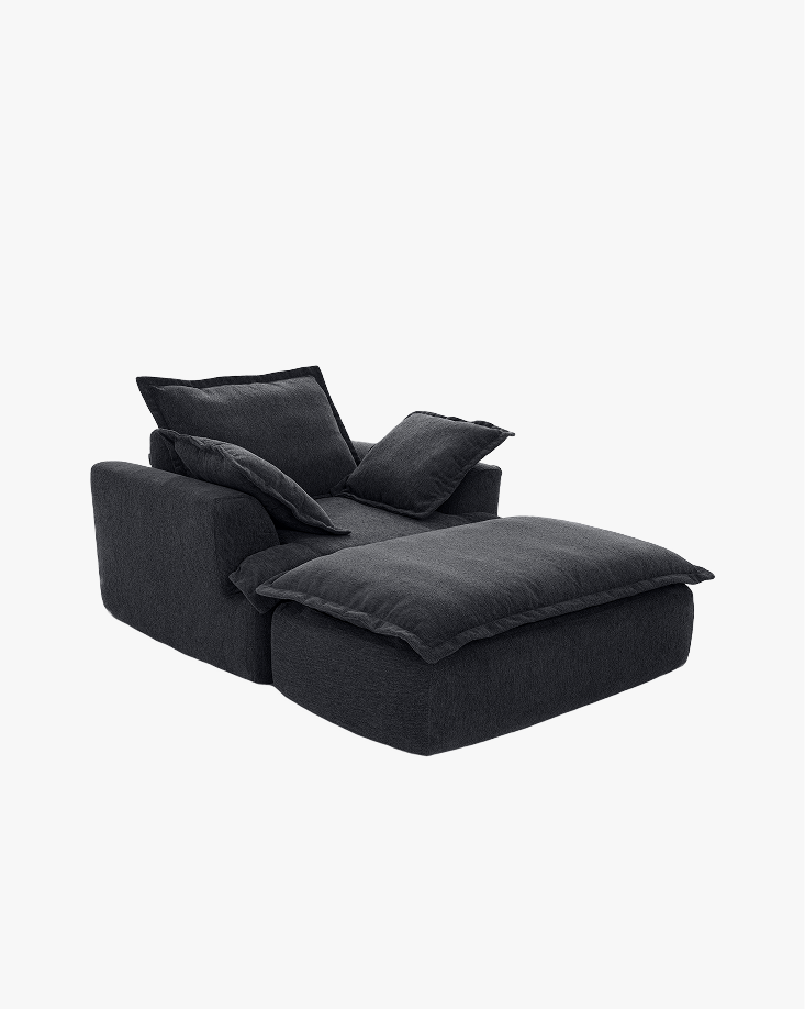 LIKIMIO Chenille Upholstered Sofa Bed（50”）