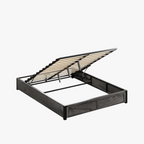 LIKIMIO Wooden Slatted Platform Bed Frame