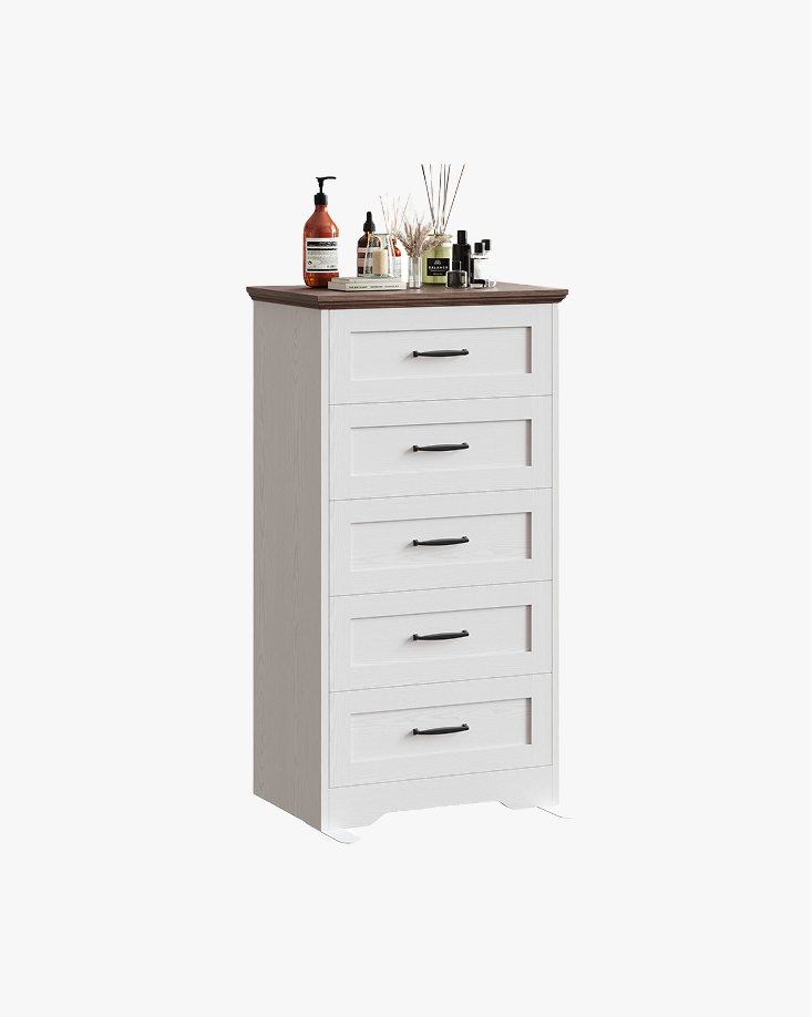 LIKIMIO Wooden 5-Drawers Dresser
